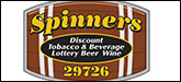 Spinner's Discount Tobacco & Beverage Sponsorship Banner